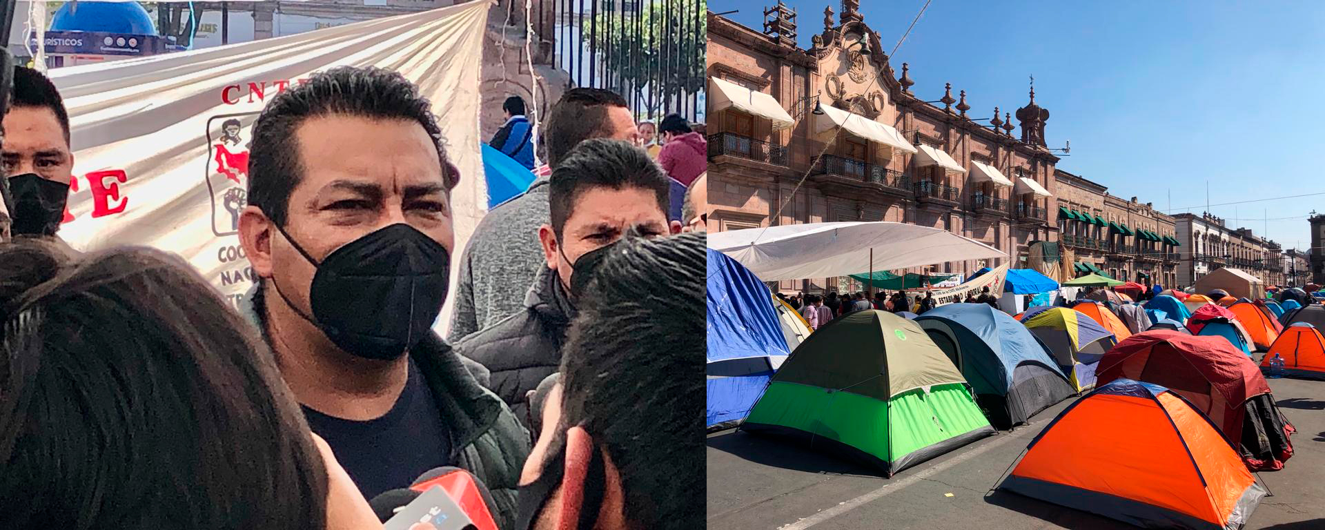 Reconoce Gamaliel Guzmán que la protesta de salió de control ME Editorial